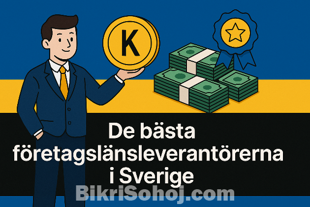 Den bästa företagslåneleverantören i Sverige bikrisohoj
